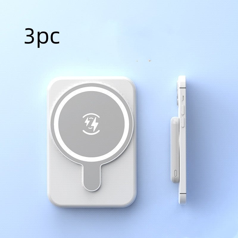 Mini Fast Charging Magnetic Wireless Power Bank 5000 MAh Portable
